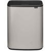 image:imageBrabantia Bo Touch Bin 34 Liters Soft Beige PlasticSoft Gray