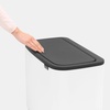 image:imageBrabantia Bo Touch Bin 34 Liters Soft Beige PlasticWhite