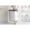 image:imageBrabantia Bo Touch Bin 34 Liters Soft Beige PlasticWhite