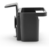 image:imageBrabantia Brabanta SinkSide inSink Organizer Dark Gray Tidy StorageDrainage Container with Suction Cups for Kitchen Sink Sponges Cloths DishsoapDark Gray