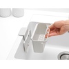 image:imageBrabantia Brabanta SinkSide inSink Organizer Dark Gray Tidy StorageDrainage Container with Suction Cups for Kitchen Sink Sponges Cloths DishsoapLight Gray