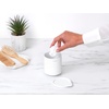 image:imageBrabantia MindSet Bathroom Storage Pot with Lid Mineral Fresh White Cue Tip Cotton Pads Jewellery Storage Organizer Holder for Washbasin or Cupboard