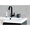 image:imageBrabantia MindSet Bathroom Storage Pot with Lid Mineral Infinite Gray Cue Tip Cotton Pads Jewellery Storage Organizer Holder for Washbasin or Cupboard