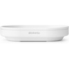 image:imageBrabantia Mindset Soap Dish Mineral Fresh White AntiRust Metal NonSlip Basin Soap Tray Holder for Bathroom Shower Kitchen Sink