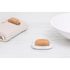 image:imageBrabantia Mindset Soap Dish Mineral Fresh White AntiRust Metal NonSlip Basin Soap Tray Holder for Bathroom Shower Kitchen Sink