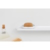 image:imageBrabantia Mindset Soap Dish Mineral Fresh White AntiRust Metal NonSlip Basin Soap Tray Holder for Bathroom Shower Kitchen Sink