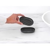 image:imageBrabantia Mindset Soap Dish Mineral Infinite Gray AntiRust Metal NonSlip Basin Soap Tray Holder for Bathroom Shower Kitchen Sink