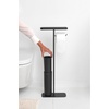 image:imageBrabantia Mindset Toilet Butler  Mineral Infinite Gray  Freestanding AllinOne Bathroom Accessory Set  Toilet Paper Holder Stand Integrated Shelf amp Toilet Brush amp Holder  Bathroom Phone HolderMineral Infinite Gray