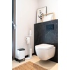image:imageBrabantia Mindset Toilet Butler  Mineral Infinite Gray  Freestanding AllinOne Bathroom Accessory Set  Toilet Paper Holder Stand Integrated Shelf amp Toilet Brush amp Holder  Bathroom Phone HolderMineral Fresh White