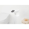 image:imageBrabantia Mindset Toilet Butler  Mineral Infinite Gray  Freestanding AllinOne Bathroom Accessory Set  Toilet Paper Holder Stand Integrated Shelf amp Toilet Brush amp Holder  Bathroom Phone HolderMineral Fresh White