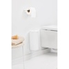 image:imageBrabantia Mindset Toilet Roll Dispenser Mineral Fresh White AntiRust Discreet Bathroom Tissue Holder 2 Spare Rolls  537 WallMountable Tidy Storage