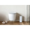 image:imageBrabantia Mindset Toilet Roll Dispenser Mineral Fresh White AntiRust Discreet Bathroom Tissue Holder 2 Spare Rolls  537 WallMountable Tidy Storage