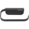 image:imageBrabantia Mindset Wall Mounted Toilet Roll Holder Mineral Infinite Gray Wide Opening Bathroom Tissue Rack Concealed Fixings AntiRust MaterialsMineral Infinite Grey