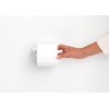 image:imageBrabantia Mindset Wall Mounted Toilet Roll Holder Mineral Infinite Gray Wide Opening Bathroom Tissue Rack Concealed Fixings AntiRust MaterialsMineral Fresh White