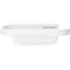 image:imageBrabantia Mindset Wall Mounted Toilet Roll Holder Mineral Infinite Gray Wide Opening Bathroom Tissue Rack Concealed Fixings AntiRust MaterialsMineral Fresh White