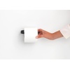 image:imageBrabantia Mindset Wall Mounted Toilet Roll Holder Mineral Infinite Gray Wide Opening Bathroom Tissue Rack Concealed Fixings AntiRust MaterialsMineral Infinite Grey