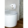 image:imageBrabantia Mindset Wall Mounted Toilet Roll Holder Mineral Infinite Gray Wide Opening Bathroom Tissue Rack Concealed Fixings AntiRust MaterialsMineral Fresh White