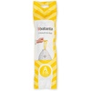 image:imageBrabantia PerfectFit Trash Bags Size Y53 Gal Thick Plastic Trash Can Liners with Drawstring Handles 120 BagsWhite  Code A