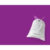 image:imageBrabantia PerfectFit Trash Bags Size Y53 Gal Thick Plastic Trash Can Liners with Drawstring Handles 120 BagsWhite  Code C