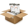 image:imageBrabantia PerfectFit Trash Bags Size Y53 Gal Thick Plastic Trash Can Liners with Drawstring Handles 120 BagsWhite  Code M