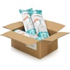 image:imageBrabantia PerfectFit Trash Bags Size Y53 Gal Thick Plastic Trash Can Liners with Drawstring Handles 120 BagsWhite  Code O