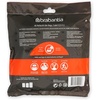 image:imageBrabantia PerfectFit Trash Bags Size Y53 Gal Thick Plastic Trash Can Liners with Drawstring Handles 120 BagsWhite  Code V