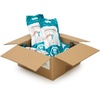 image:imageBrabantia PerfectFit Trash Bags Size Y53 Gal Thick Plastic Trash Can Liners with Drawstring Handles 120 BagsWhite  Code W
