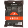 image:imageBrabantia PerfectFit Trash Bags Size Y53 Gal Thick Plastic Trash Can Liners with Drawstring Handles 120 BagsWhite  Code Y