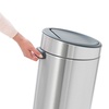 image:imageBrabantia PressTop Kitchen Trash Can  Soft Beige  8 Gallon  30L  Home Trash Can with SoftTouch StayOpen Lid amp Removable Inner Bucket   Trash BagsMatt BlackMatt Steel