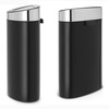 image:imageBrabantia PressTop Kitchen Trash Can  Soft Beige  8 Gallon  30L  Home Trash Can with SoftTouch StayOpen Lid amp Removable Inner Bucket   Trash BagsMatt BlackMatt Steel
