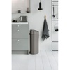 image:imageBrabantia PressTop Kitchen Trash Can  Soft Beige  8 Gallon  30L  Home Trash Can with SoftTouch StayOpen Lid amp Removable Inner Bucket   Trash BagsPlatinum