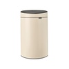 image:imageBrabantia PressTop Kitchen Trash Can  Soft Beige  8 Gallon  30L  Home Trash Can with SoftTouch StayOpen Lid amp Removable Inner Bucket   Trash BagsSoft Beige
