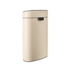 image:imageBrabantia PressTop Kitchen Trash Can  Soft Beige  8 Gallon  30L  Home Trash Can with SoftTouch StayOpen Lid amp Removable Inner Bucket   Trash BagsSoft Beige