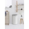 image:imageBrabantia PressTop Kitchen Trash Can  Soft Beige  8 Gallon  30L  Home Trash Can with SoftTouch StayOpen Lid amp Removable Inner Bucket   Trash BagsWhite