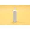 image:imageBrabantia Profile Toilet Brush and Holder Black FreestandingWallMounted Toilet Bowl Cleaner with Discreet Case Stand for BathroomWhite