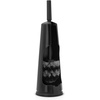 image:imageBrabantia ReNewToilet Brush amp Holder Set Matt Black FreeStanding NonSlipScratch Base Hygenic Discreet Toilet Bowl CleanerBlack