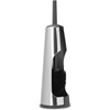 image:imageBrabantia ReNewToilet Brush amp Holder Set Matt Black FreeStanding NonSlipScratch Base Hygenic Discreet Toilet Bowl CleanerBrilliant Steel