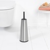 image:imageBrabantia ReNewToilet Brush amp Holder Set Matt Black FreeStanding NonSlipScratch Base Hygenic Discreet Toilet Bowl CleanerMatt SteelBlack