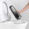 image:imageBrabantia ReNewToilet Brush amp Holder Set Matt Black FreeStanding NonSlipScratch Base Hygenic Discreet Toilet Bowl CleanerMatt SteelBlack