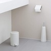 image:imageBrabantia ReNewToilet Brush amp Holder Set Matt Black FreeStanding NonSlipScratch Base Hygenic Discreet Toilet Bowl CleanerWhite