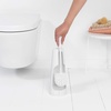 image:imageBrabantia ReNewToilet Brush amp Holder Set Matt Black FreeStanding NonSlipScratch Base Hygenic Discreet Toilet Bowl CleanerWhite