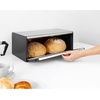 image:imageBrabantia Rectangular Fall Front Bread Box  White  Large Metal Front Opening Bread Store for Kitchen Countertop  Flat Top for Extra Storage Magnet Closing Lid  Fits 2 LoavesMatt Steel