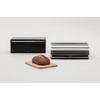 image:imageBrabantia Rectangular Fall Front Bread Box  White  Large Metal Front Opening Bread Store for Kitchen Countertop  Flat Top for Extra Storage Magnet Closing Lid  Fits 2 LoavesMatt Black