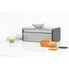 image:imageBrabantia Rectangular Fall Front Bread Box  White  Large Metal Front Opening Bread Store for Kitchen Countertop  Flat Top for Extra Storage Magnet Closing Lid  Fits 2 LoavesMatt Steel