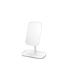 image:imageBrabantia Renew 360 Adjustable Vanity Bathroom Mirror with Stand amp Storage Tray White NonSlip Tray for Makeup Jewellery Shaving Accessories 8x8x11