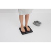 image:imageBrabantia Renew Digital Bathroom Weighing Dark Gray BatteryPowered Personal Body Weight Scales with Backlit LED Display