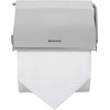 image:imageBrabantia Renew Toilet Roll Holder Brilliant Steel Left amp Right Handed Use DrillNoDrill Install RustFree Bathroom Paper DispenserBrilliant Steel
