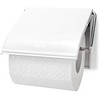 image:imageBrabantia Renew Toilet Roll Holder Brilliant Steel Left amp Right Handed Use DrillNoDrill Install RustFree Bathroom Paper DispenserWhite