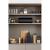 image:imageBrabantia Roll Top Bread Box  Medium  Matt Black  Large Metal Front Opening Bread Store for Kitchen Countertop  Partly Flat Top for Extra Storage Magnet Closing Lid  Fits 1 LoafMatt Black