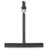 image:imageBrabantia Silicone Shower Squeegee with Hook Dark Gray Anti Streak Cleaning Wiper for Bathroom Glass Plastic Tile  Doublesided Brush amp Rim DesignDark Gray